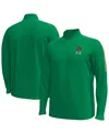 Under Armour Men's Kelly Green Notre Dame Fighting Irish Playoff Performance Quarter-zip Jacket In Kelly Green