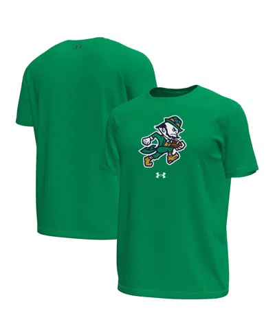 Under Armour Men's Kelly Green Notre Dame Fighting Irish Sporting Leprechaun Tech Stretch T-shirt