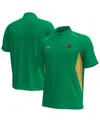 Under Armour Men's Kelly Green Notre Dame Fighting Irish Title Performance Polo In Kelly Green