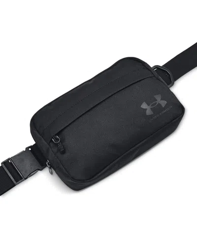 Under Armour Men's Logo Crossbody Bag In Black,black,black