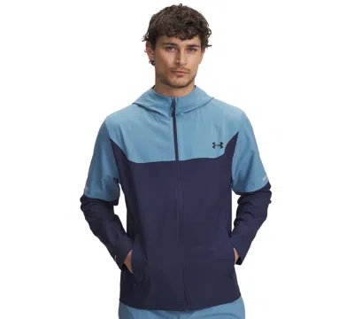 Under Armour Men's Long-sleeve Jacket In Blue