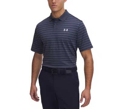 Under Armour Men's Matchplay Printed Logo Polo Shirt