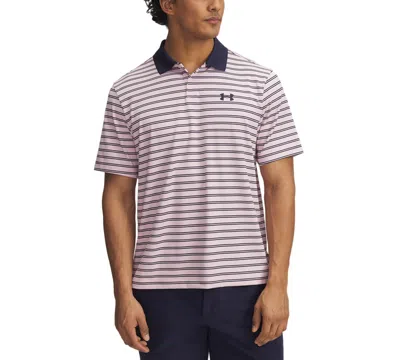 Under Armour Men's Matchplay Printed Logo Polo Shirt In Multi