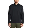 Under Armour Men's Motion Regular-fit 4-way Stretch 1/4-zip Sweatshirt In Black,castlerock