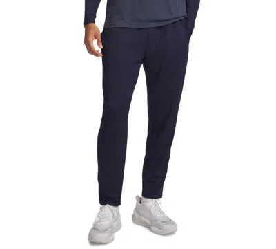 Under Armour Men's Motion Tapered-fit Drawstring Pants In Midnight Navy