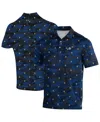 Under Armour Men's Navy Navy Midshipmen Gameday Armourfuse Polo Shirt In Blue