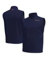 Under Armour Men's Navy Notre Dame Fighting Irish Drive Pro Storm Full-zip Sweater Vest In Blue