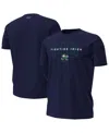 Under Armour Men's Navy Notre Dame Fighting Irish Overlay Performance T-shirt In Blue
