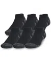 Under Armour Men's Performance Tech Low Socks In 003 Black