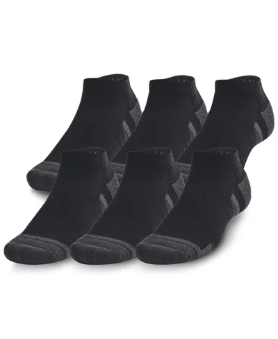Under Armour Men's Performance Tech Low Socks In 003 Black