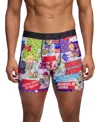 Under Armour Men's Performance Tech Mesh Graphic 6" Boxer Briefs In Assorted