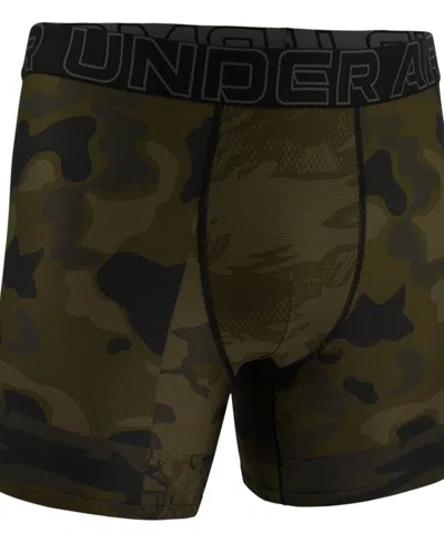 Under Armour Men's Printed Performance Tech Mesh 6" Boxer Briefs In Multi