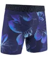 Under Armour Men's Printed Performance Tech Mesh 6" Boxer Briefs In Purple