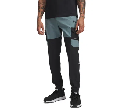 Under Armour Men's Pull-on Regular-fit Pants In Black