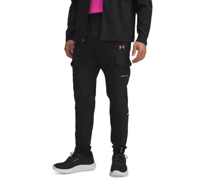 Under Armour Men's Pull-on Regular-fit Pants In Black