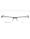 Under Armour Men's Rectangular Metal Eyeglasses In Black