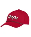 Under Armour Men's Red Maryland Terrapins Driver Rope Adjustable Hat In Red