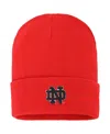 Under Armour Red Notre Dame Fighting Irish Signal Caller Cuffed Knit Hat In Red