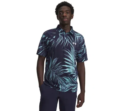 Under Armour Men's Regular-fit Polo Shirt In Black