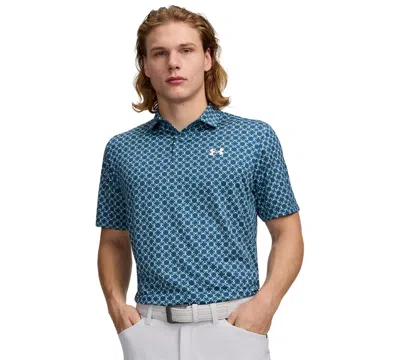 Under Armour Men's Regular-fit Polo Shirt In Blue