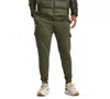 Under Armour Men's Rival Fleece Cargo Jogger Pants In Od Green,wht
