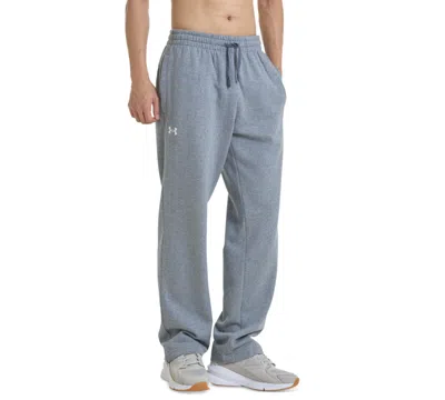 Under Armour Men's Rival Fleece Drawstring Pants In Castlerock Heather