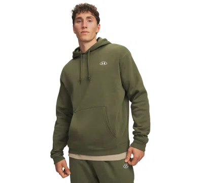 Under Armour Men's Rival Fleece Hoodie In Green