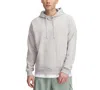 Under Armour Men's Rival Logo Embroidered Fleece Hoodie In Gray