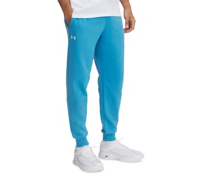 Under Armour Men's Rival Tapered-fit Fleece Joggers In 452 Ether