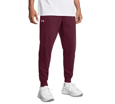 Under Armour Men's Rival Tapered-fit Fleece Joggers In Animal Print