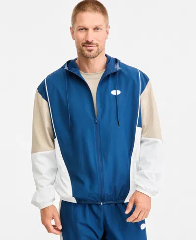 Under Armour Men's Rival Woven Regular-fit Jacket In Blue