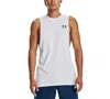 Under Armour Men's Ua Tech Performance Tank In White,black