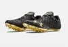 Under Armour Men's Sprint Pro Three Track Spikes In Metallic Victory Gold In Multi