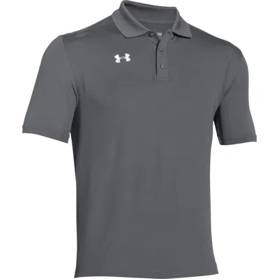 Under Armour Men's Team Armour Golf Polo In Graphite In Gray