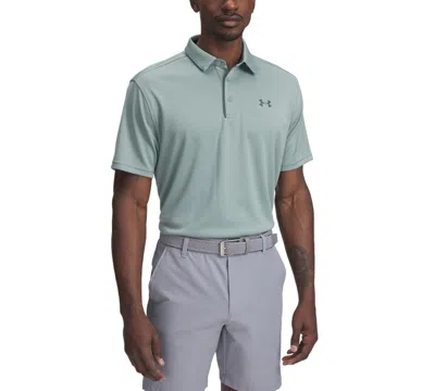 Under Armour Men's Tech Polo T-shirt In 348 Silica