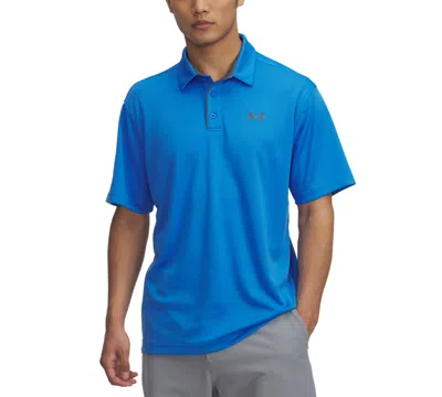 Under Armour Men's Tech Polo T-shirt In Blue