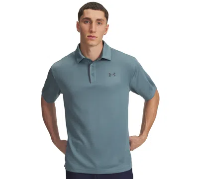 Under Armour Men's Tech Polo T-shirt In Blue