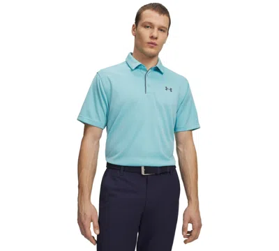 Under Armour Men's Tech Polo T-shirt In Blue