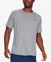 Under Armour Tech 2.0 T Shirt Grey In Steel Light Heather,black