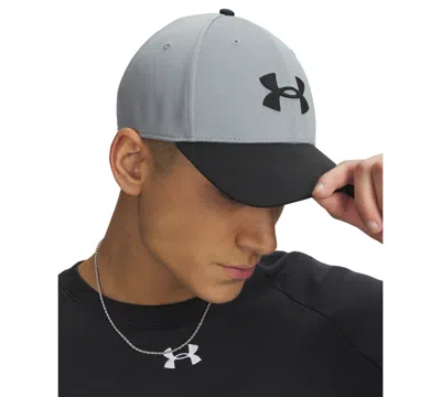 Under Armour Men's Ua Blitzing Baseball Hat In Blue
