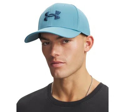 Under Armour Men's Ua Blitzing Baseball Hat In Blue