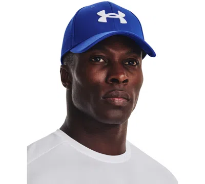 Under Armour Men's Ua Blitzing Baseball Hat In Royal