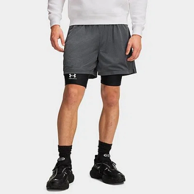 Under Armour Men's Ua Icon 5" Mesh Shorts In Blue