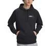 Under Armour Men's Ua Rival Fleece Hbr Logo Hoodie In Black