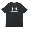 Under Armour Men's Ua Sportstyle Logo Short Sleeve Black In Black