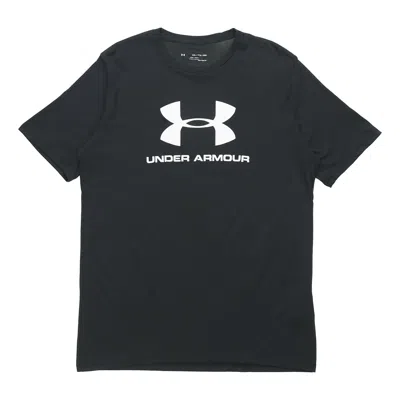 Under Armour Men's Ua Sportstyle Logo Short Sleeve Black