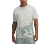 Under Armour Men's Ua Tech Graphic Print T-shirt In Hydro Green,silica Green,silica Gree