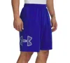 Under Armour Men's Ua Tech Logo 10" Shorts In Blue