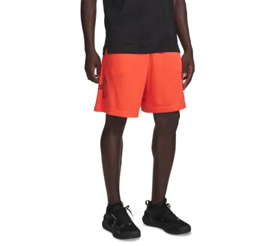 Under Armour Men's Ua Tech Logo 10" Shorts In Orange