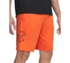 Under Armour Men's Ua Tech Logo 10" Shorts In 847 Fire
